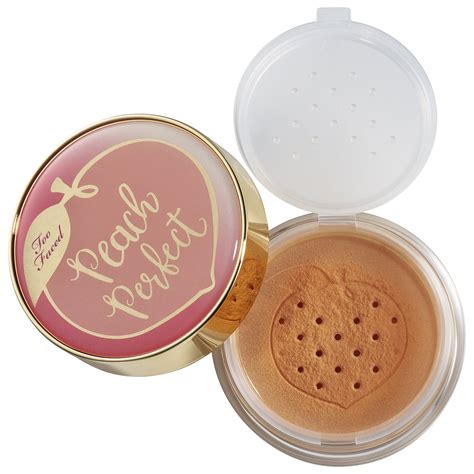 too faced peach perfect powder